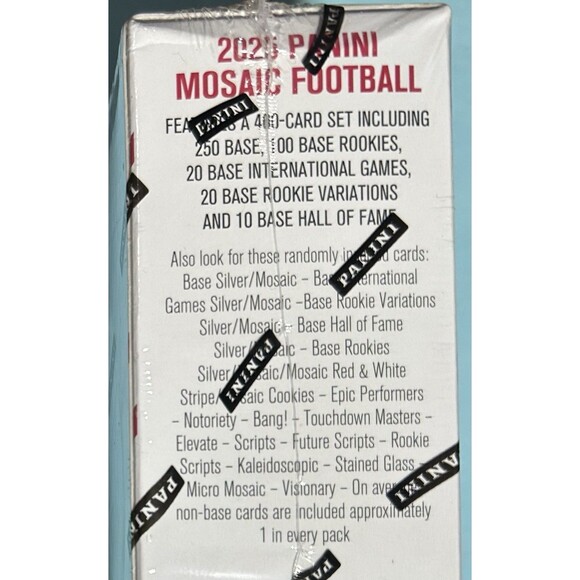 Lot of 5 -2025 Panini NFL Mosaic Holiday Ornament Box Factory Sealed ! - Picture 5 of 6